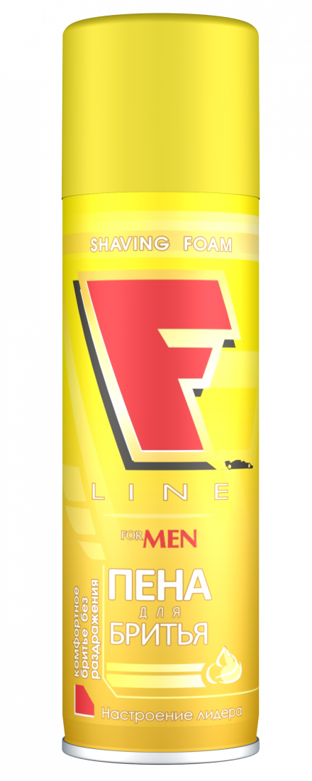Пена для бритья "F Line" Настроение лидера 225мл