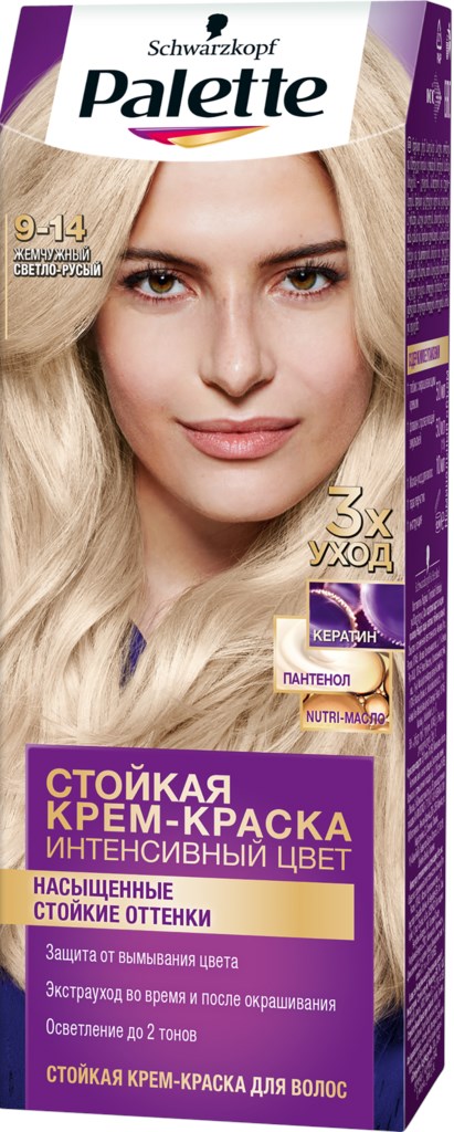 Palette краска д/в 9-14 жемчужный светло-русый