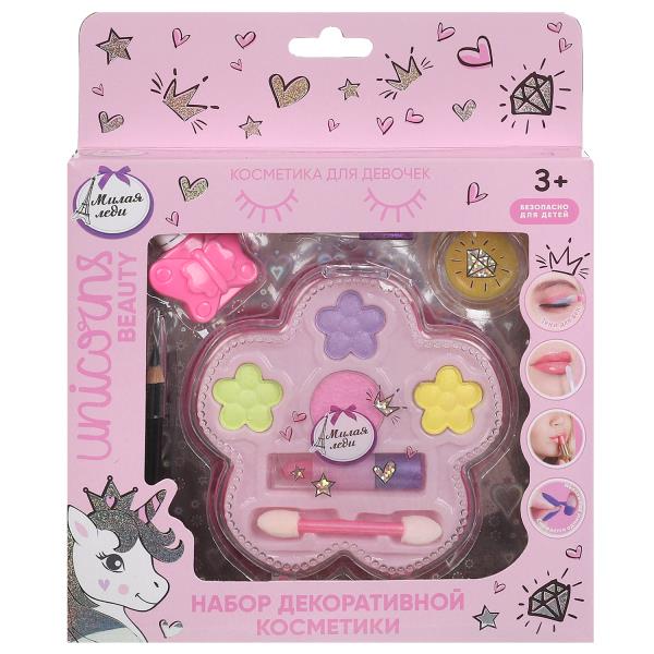 МИЛАЯ ЛЕДИ ПН (тени д/в ,помада д/губ, блеск д/губ, лак д/ногтей, карандаш)/2*120