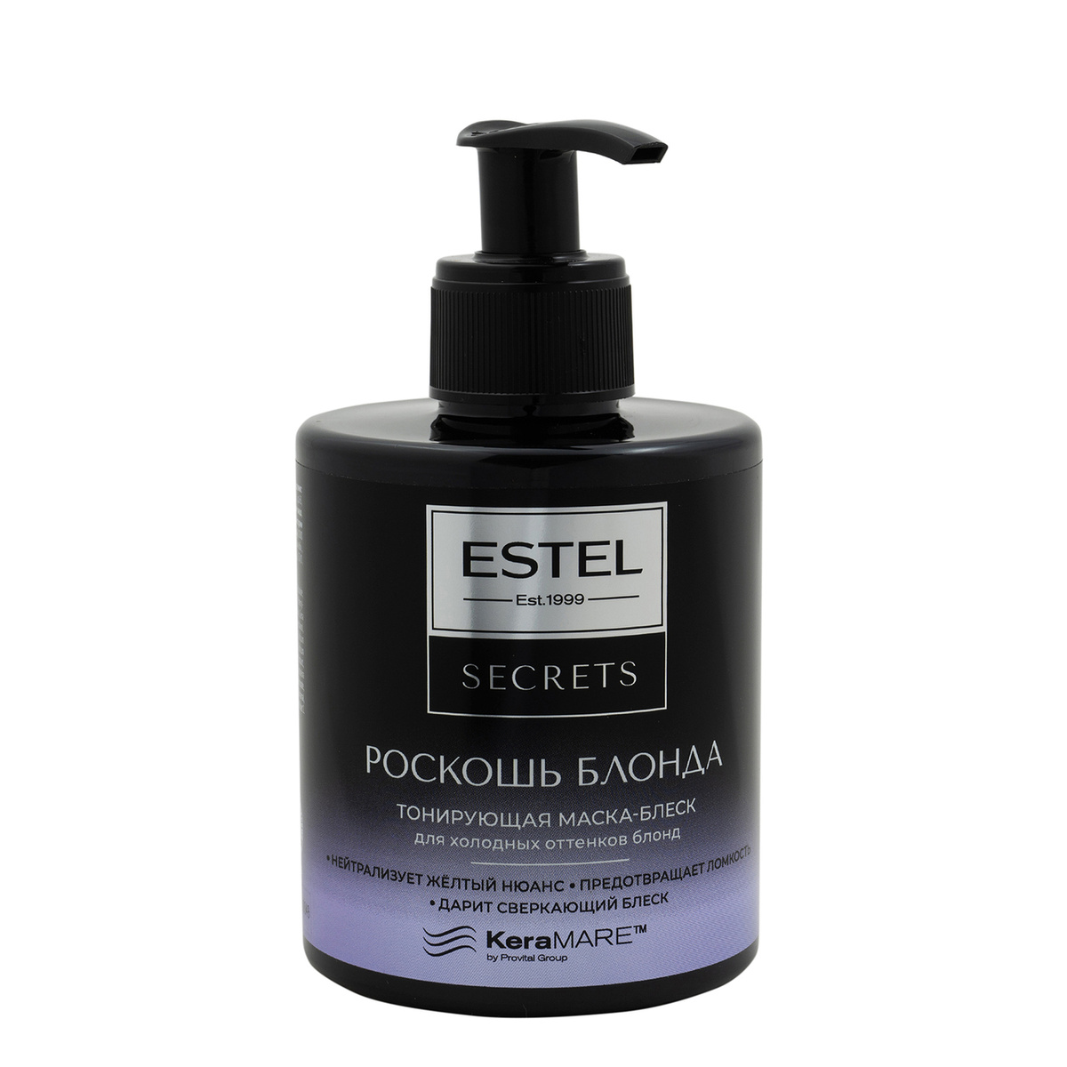 ESTEL"SECRETS" РОСКОШЬ БЛОНДА Тон.маска-блеск д/холодных оттенков блонд 275мл