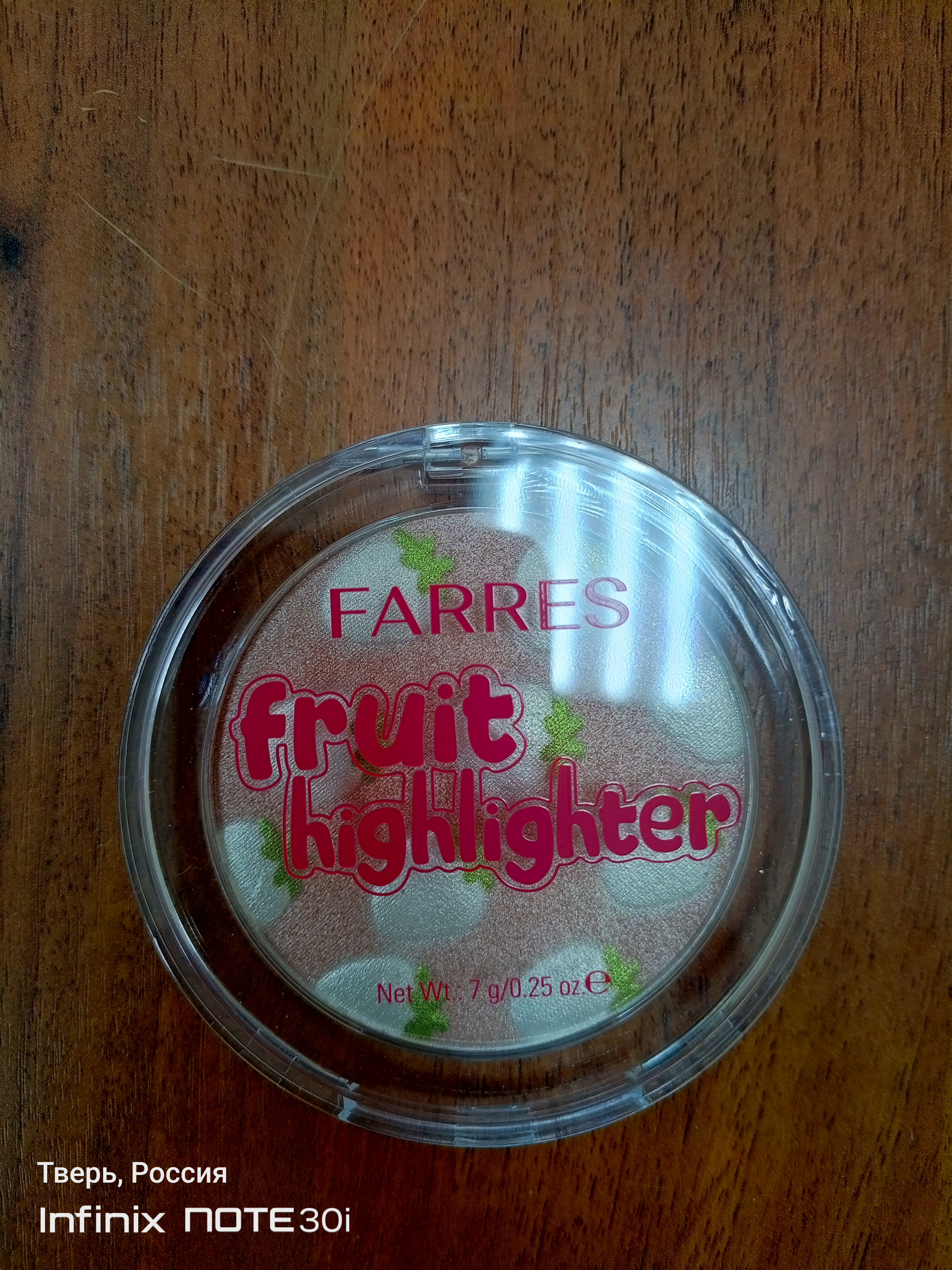 FARRES Хайлайтер FRUIT (светлое золото) 3035-02 НОВИНКА!!!