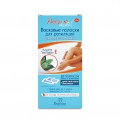 Ф Воск.полоски для депиляции области бикини и подмышек с азуленом 20шт