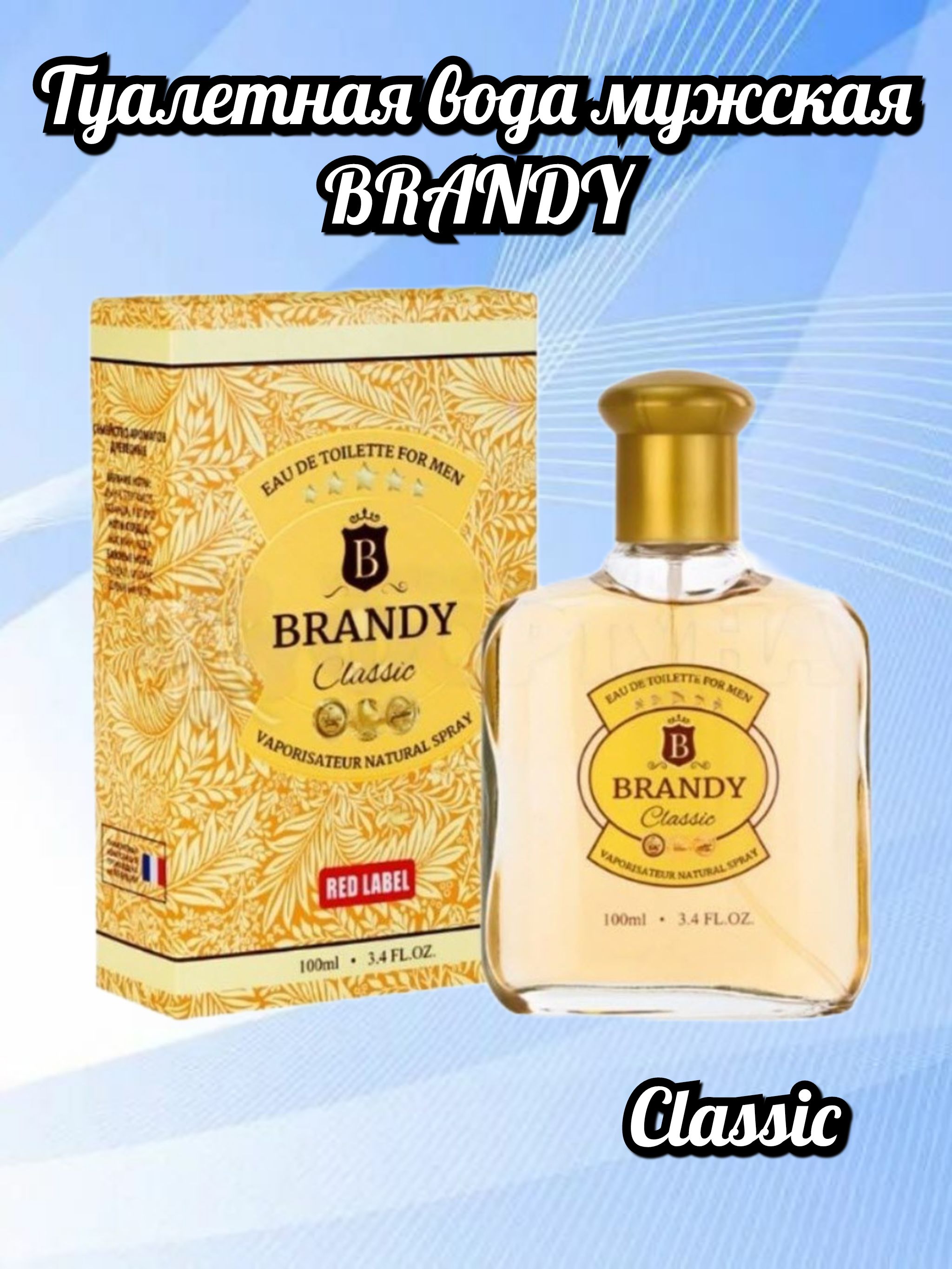 BRANDY Classic туал.вода муж.100мл