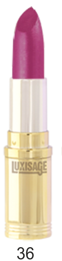 LuxVisage Губная помада LuxVisage тон 36 бордово-фиолетовый с шиммером