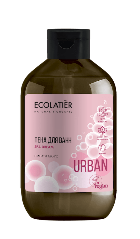 ECL Пена д/ванн гранат & манго 600 мл