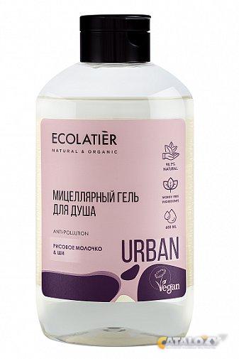 ECL Мицеллярный гель для душа рисовое молочко & ши 600 мл