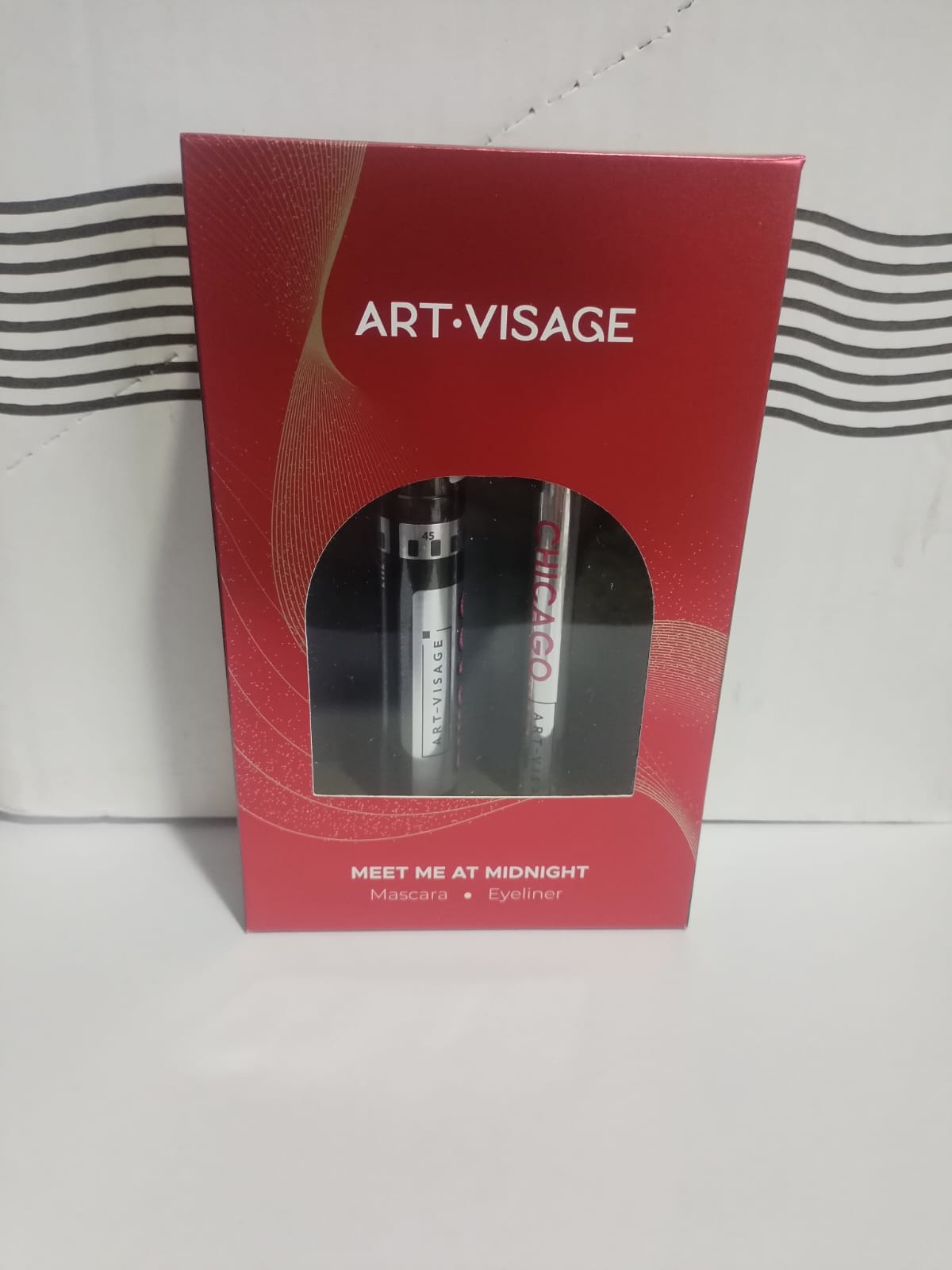 AV Набор MEET ME AT MIDNIGHT(Тушь CHICAGO+Подводка-фломастер д/глаз CHICAGO)