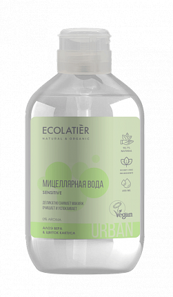 ECL Мицеллярная вода для снятия макияжа д/ч/к цветок кактуса & алоэ вера 400мл
