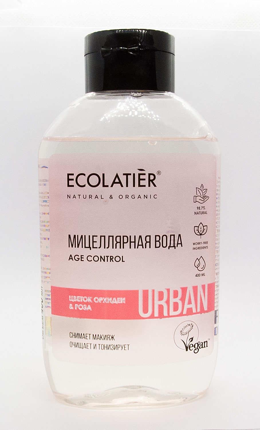 ECL Мицеллярная вода для снятия макияжа  цветок орхидеи & роза 600мл