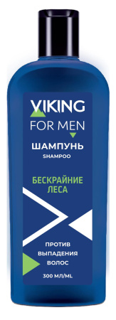 Viking: Шампунь п/выпадения волос Бескрайние леса 300мл