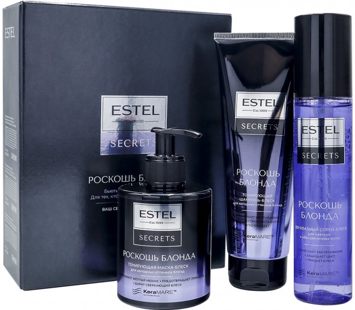 ESTEL"SECRETS"Набор Коллекция РОСКОШЬ БЛОНДА