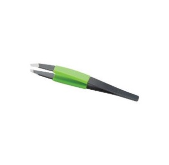 ELLIS Пинцет RP 031-1 накладка из эластомера зелёного цвета