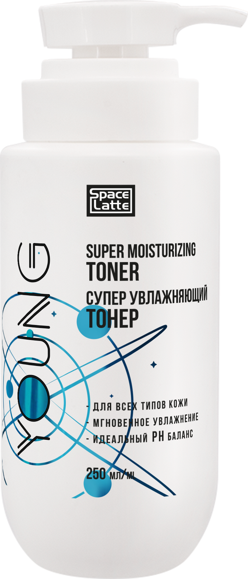 Space.latte YOUNG Супер увлажняющий тонер для лица 250мл