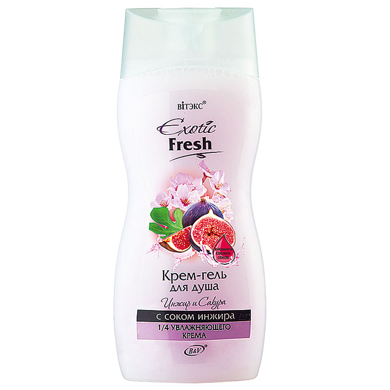 ВИТЭКС Exotic Fresh Juise Крем-гель д/д Инжир и сакура 515мл