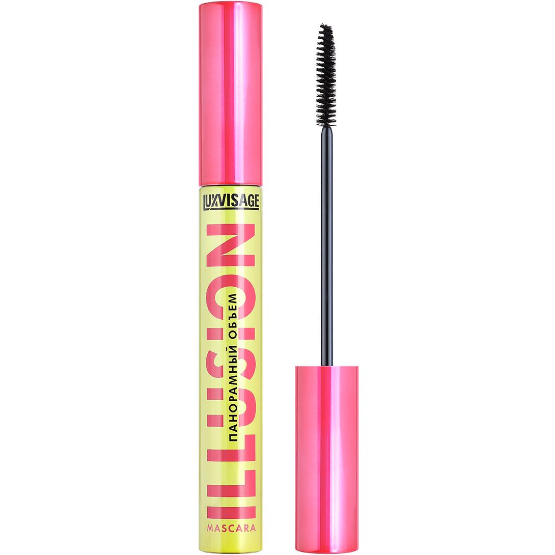 LuxVisage Тушь для ресниц LUXVISAGE ILLUSION панорамный объем черная/6шт