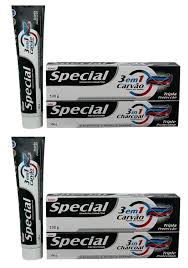 SPECIAL CHARCOAL зубная паста 3 в 1 с углем 100г/к72