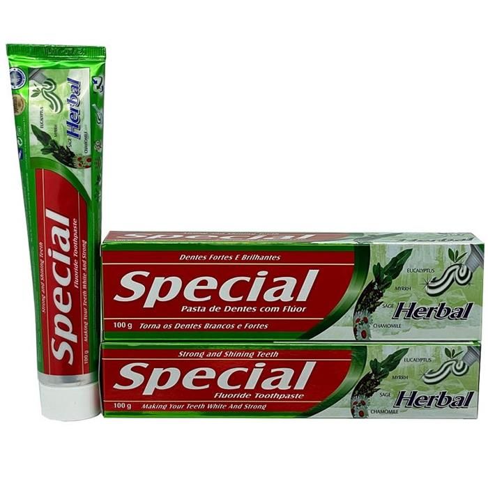 SPECIAL HERBAL зубная паста С экстрактом трав 100г/к72