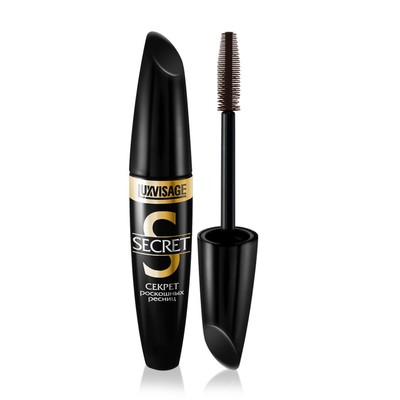 LuxVisage Тушь SECRET роскошных ресниц Коричневая