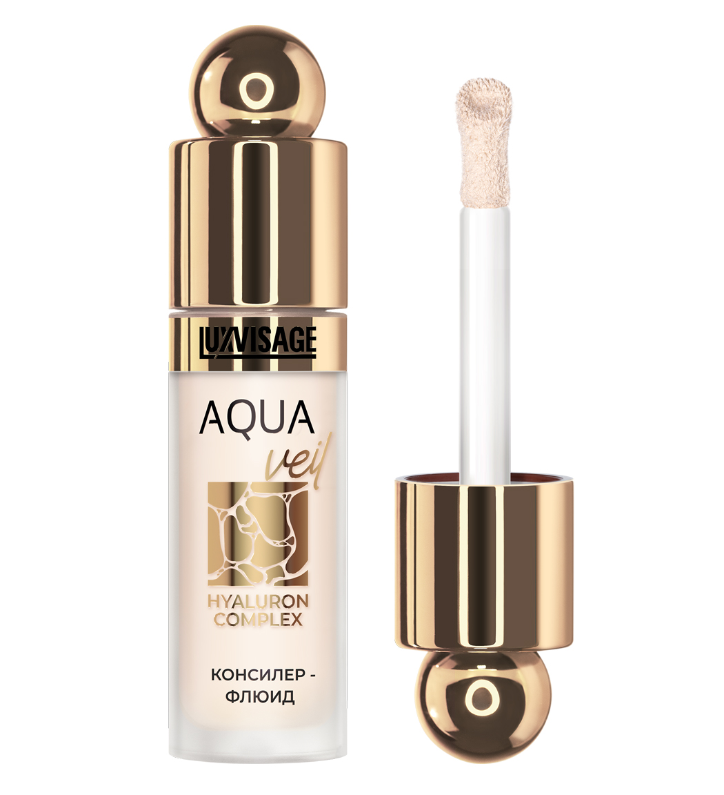LuxVisage Консилер-флюид AQUA veil Hyaluron Complex т.101
