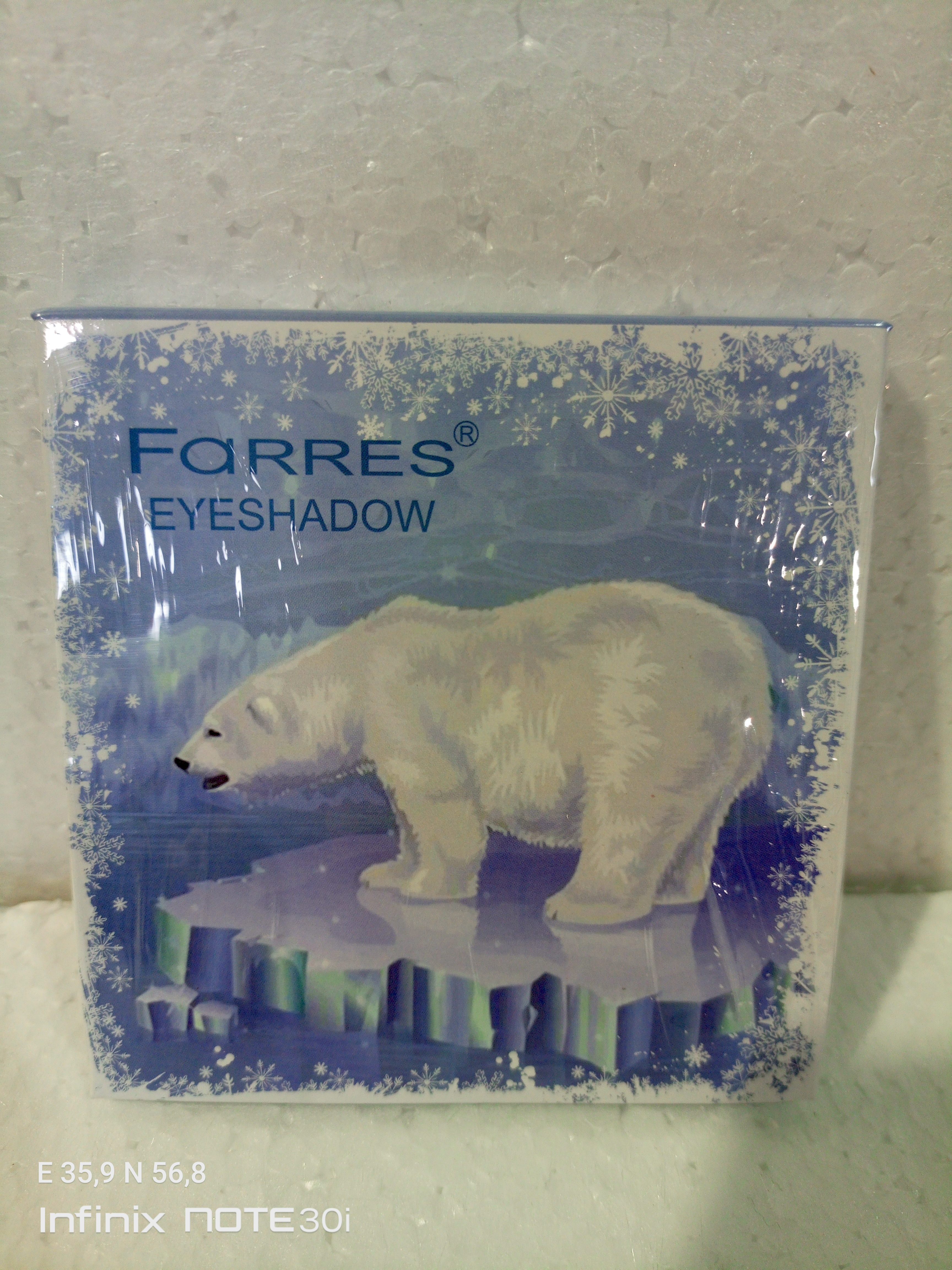 Farres Тени для век HB200-02 "Мишка" 9 цветов