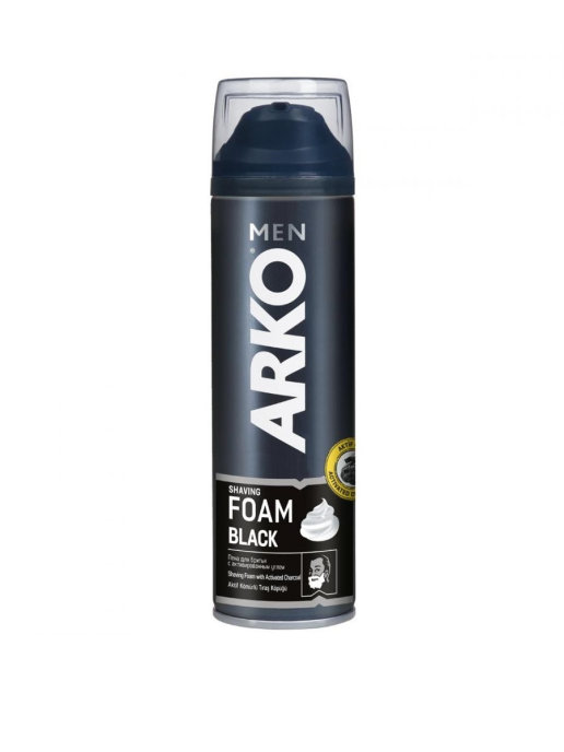 ARKO Пена д/бритья Black 200 мл/12