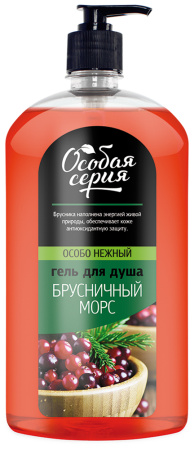 ОС Гель д/душа 1200мл Брусничный морс