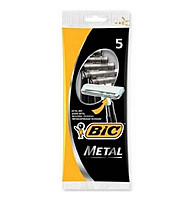 BIC Станок однор. 1лезвие Metal с защ.металл.полосой (5шт)