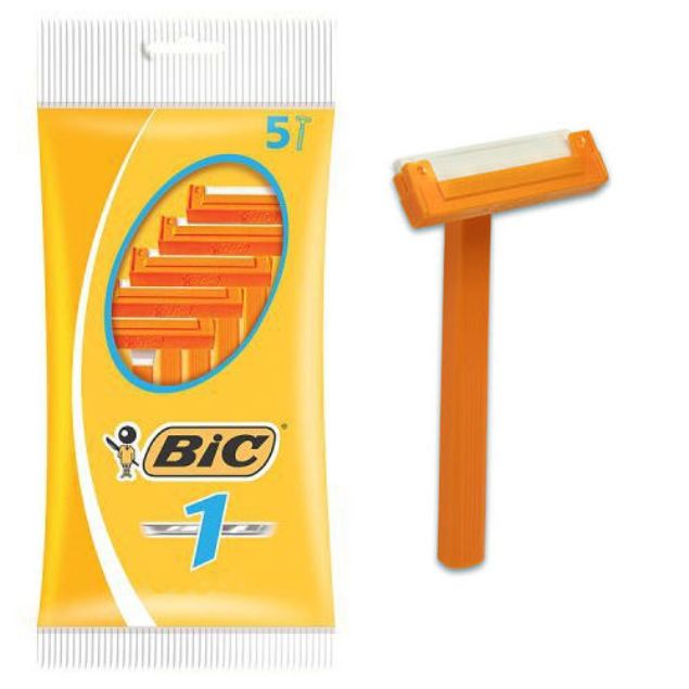 BIC Станок однор. 1лезвие Sensitive (пакет 5шт)