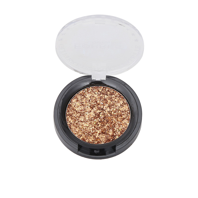 Farres Тени для век 1231 MIXX "Glitter" (крупные блестки) тон 05 медный