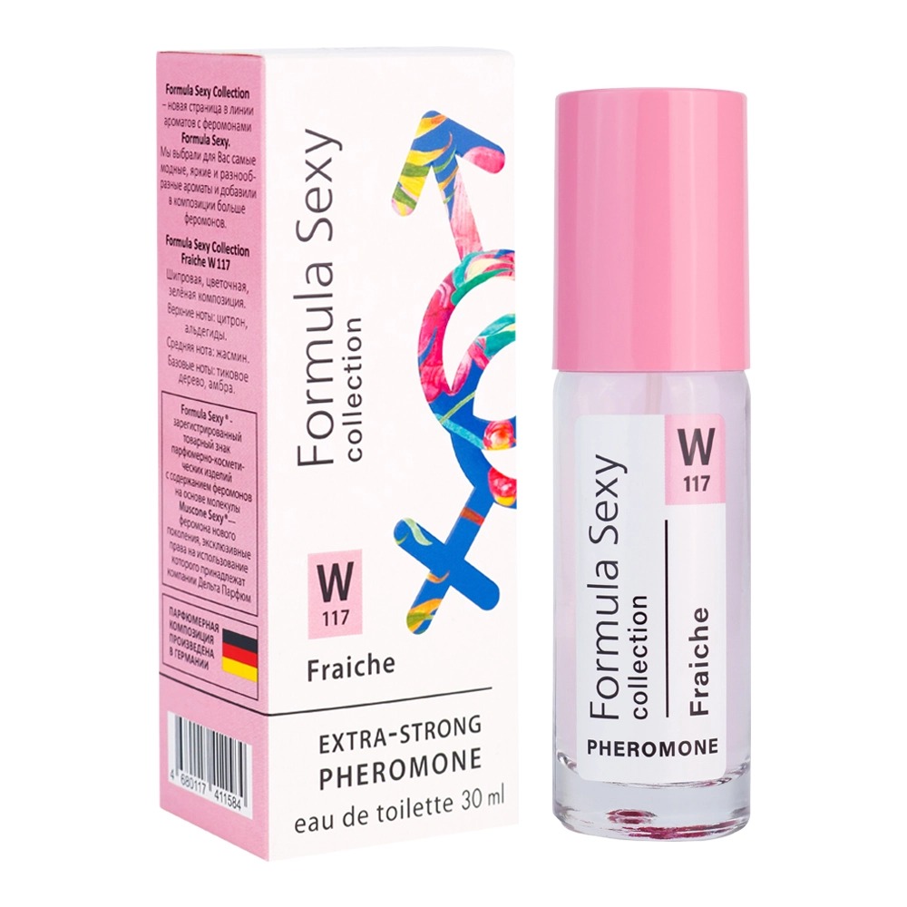 FORMULA sexy Fraiche W117 (Ж) 30ml т/в с феромонами