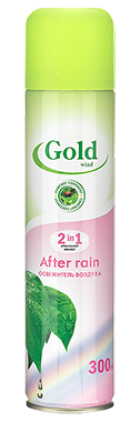 Освежитель GOLD WIND After rain 300мл /12шт в кор