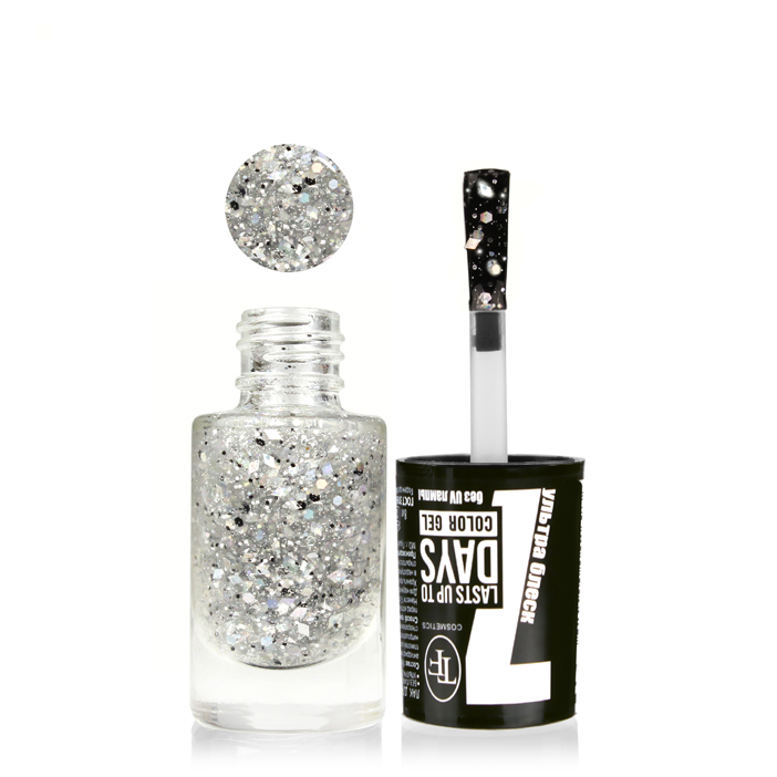 TF Лак для ногтей COLOR GEL 7 ДНЕЙ тон 270 глиттер