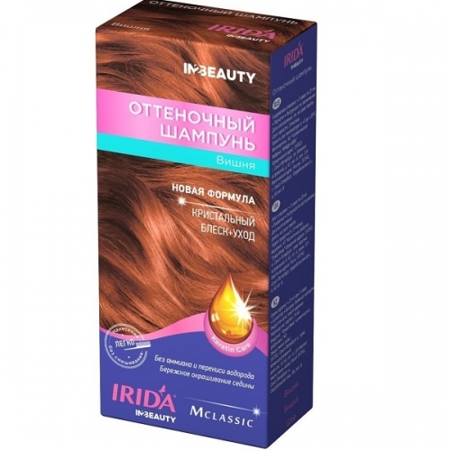 IRIDA-Шампунь оттен. Вишня 75м