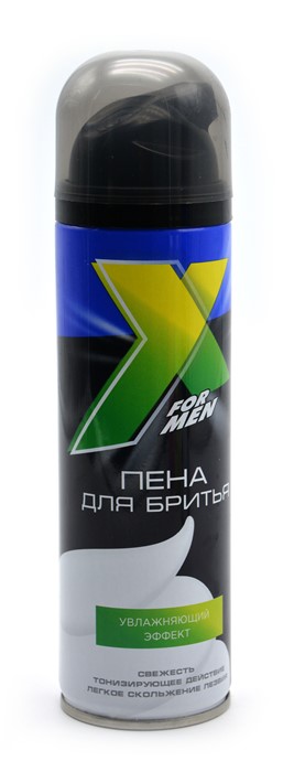 Пена для бритья X style мягкий уход (Увлажн.эффект) 225мл /12шт в кор