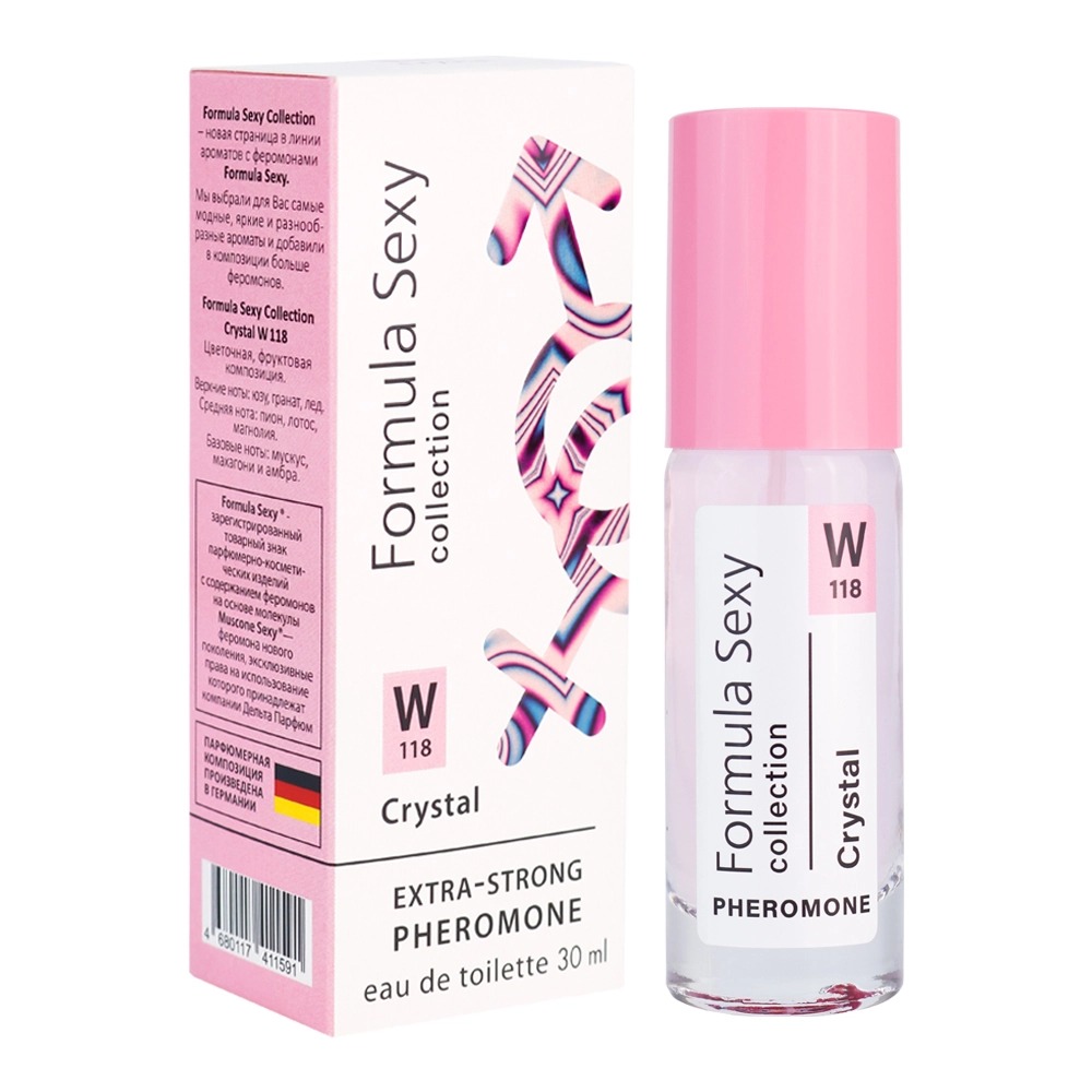 FORMULA sexy Crystal W118 (Ж) 30ml т/в с феромонами