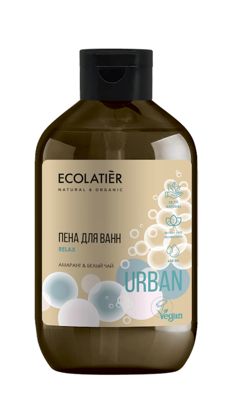 ECL Пена д/ванн амарант & белый чай 600 мл