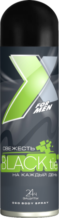 Дезодорант для тела X Style Black tie (муж) 145мл