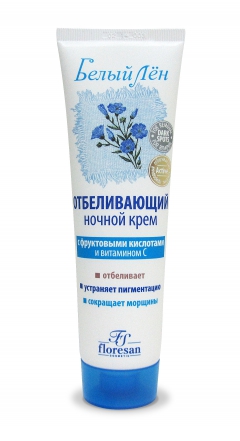 Ф Белый лён Крем ночн.отб.обогащ.витамином С 100мл