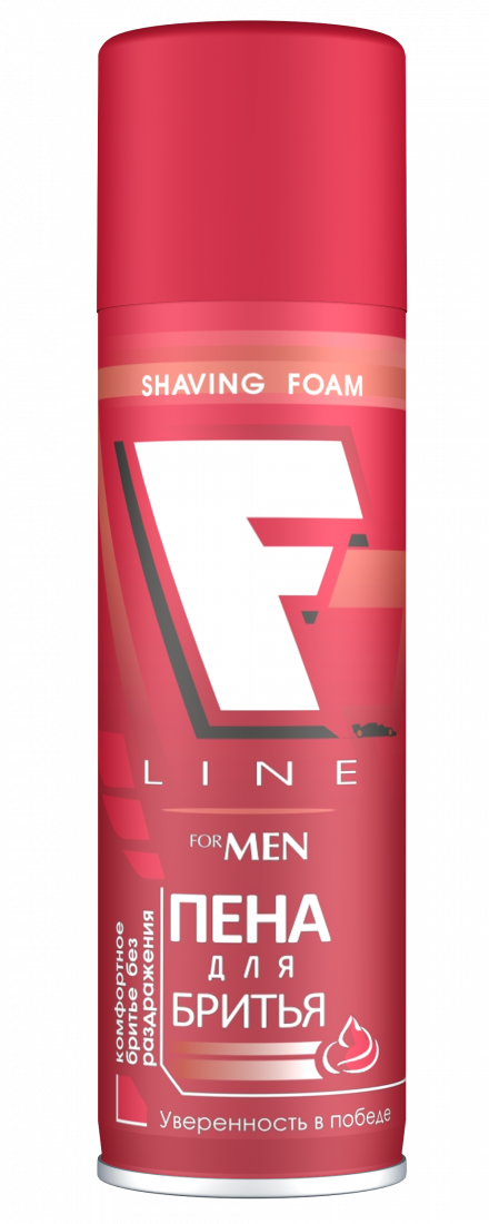 Пена для бритья "F Line" Уверенность в победе 225мл