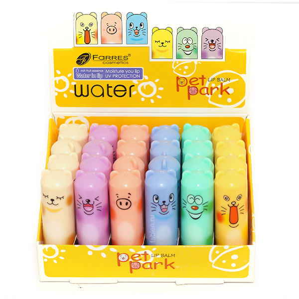 Farres Гигиеническая помада "Ушки" 24шт