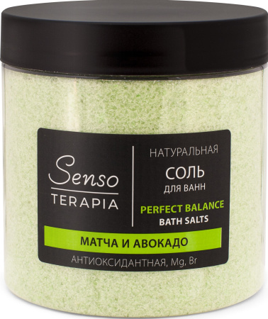 ST Натуральная магниево-сульфатная соль д/ванн антиоксидант. «Perfect balance» 600г./к6