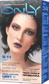 ESTEL ONLY  Стойкая краска-гель д/волос 5/11 светл.шатен пепельный