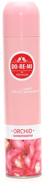 Ароматизатор воздуха До-ре-ми Премиум Орхидея/Цветоч.настр.330мл /12шт в кор 