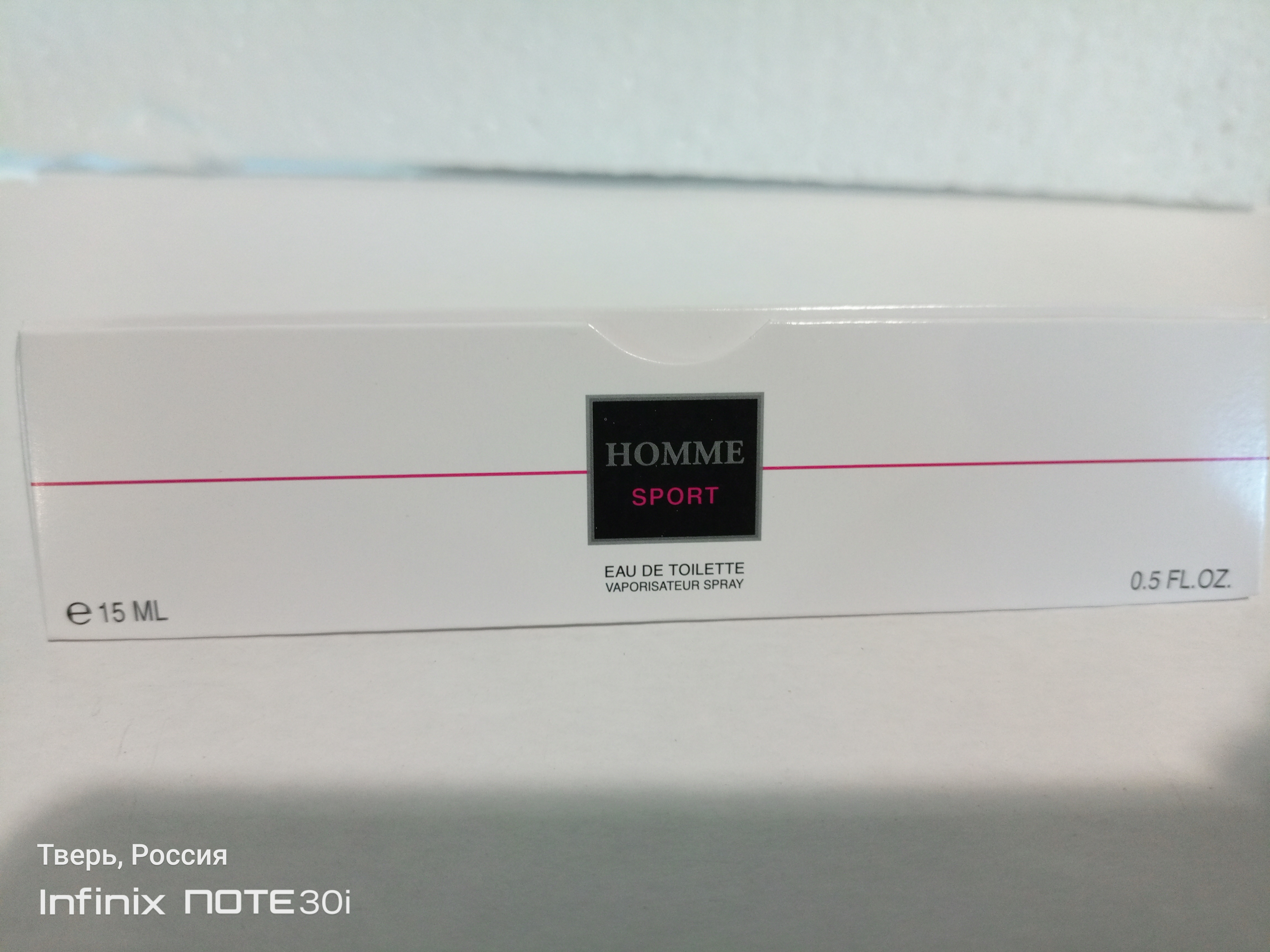 Aroma Homme Sport edt туалетная вода LF 15 мл муж										