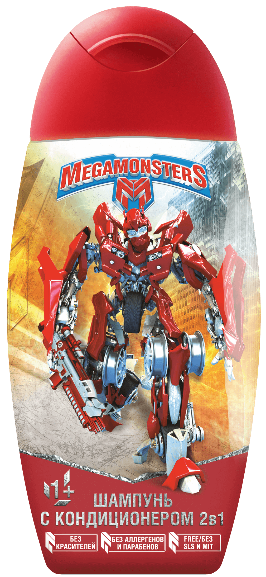 МЕГАМОНСТРЫ Шампунь детский с кондиц. 2в1 300мл
