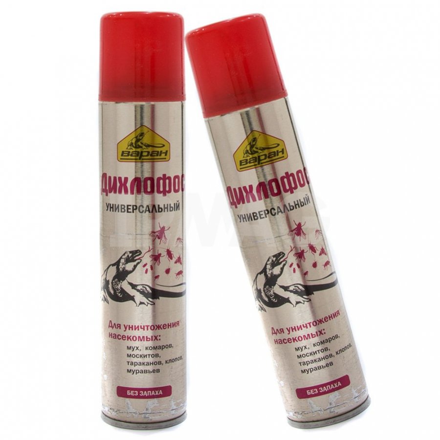 Инс. Варан Дихлофос А унив. (варан золотистый без запаха) 180мл  /24шт в кор 