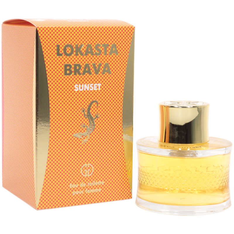 LOKASTA BRAVA SUNSET дезодорант жен. 95мл.