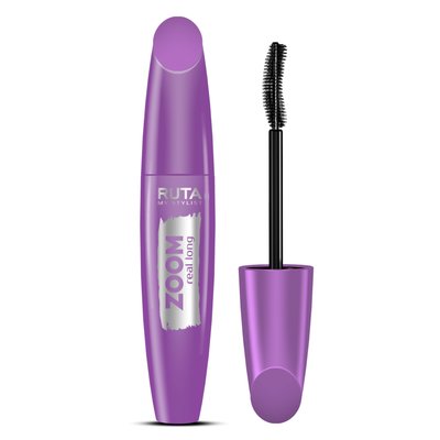 Рута Тушь д/ресниц ZOOM Real Long (СИРЕНЕВАЯ)