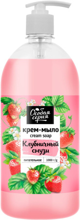 ОС Крем-мыло для рук 1000мл Клубничный смузи