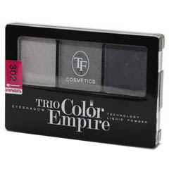 ТF Тени CTE-22 трехцветные тон 302 графит